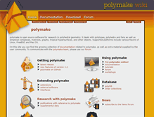 Tablet Screenshot of polymake.org